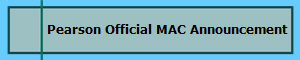 Pearson Official MAC Announcement